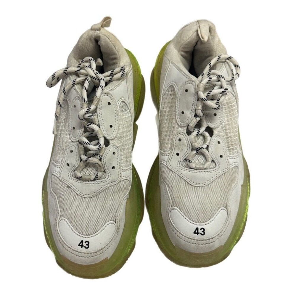 Balenciaga Triple S clear soles  sneakers shoes 521624 MENS US 10 EUR 43 - Picture 3 of 12